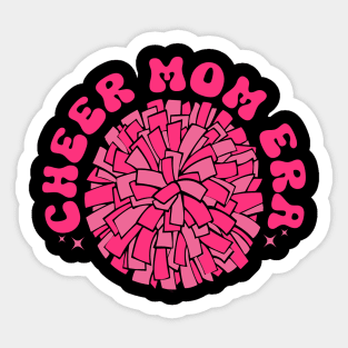 In My Cheer Mom Era Funny Cheerleading Football Cheer Sticker